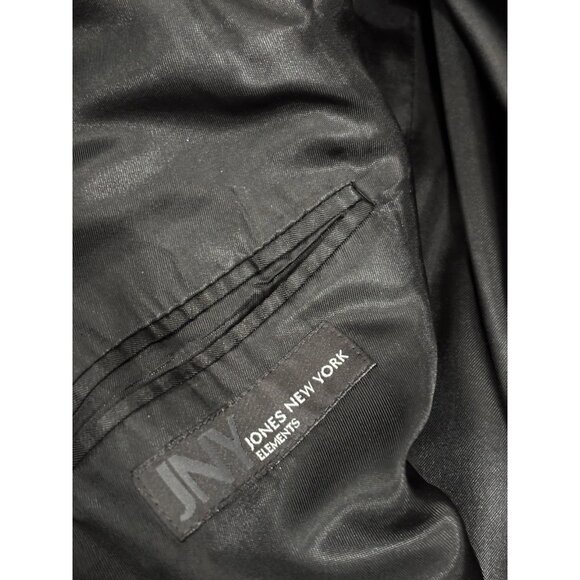 Jones New York Mens Tuxedo Size 50R Suit Blazer Jacket 44x27 Pants Wool Black - Picture 8 of 16